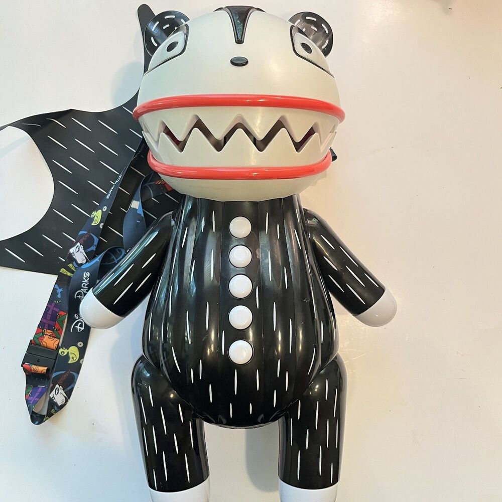 Disney Nightmare Before Christmas Scary Teddy Popcorn Bucket Glow In The Dark